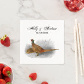 fazant-vogeltrekkleur #3 servet (Insitu)