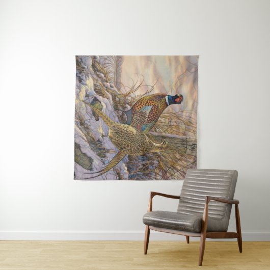 fazant wandkleed (In Situ (horizontaal))