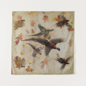 fazant wandkleed (Voorkant (horizontaal))