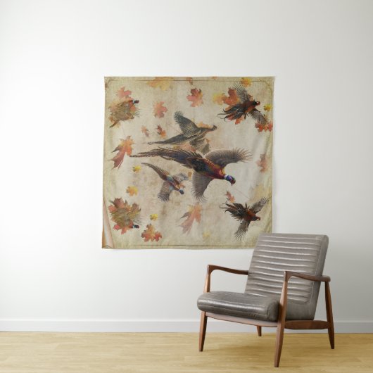 fazant wandkleed (In Situ (horizontaal))