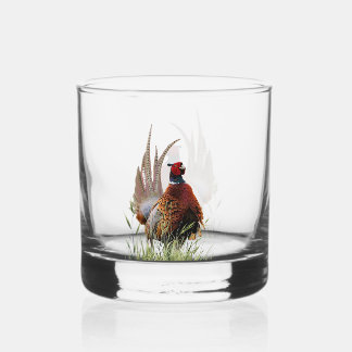 Fazant whisky glas