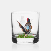 Fazant whisky glas (Achterkant)