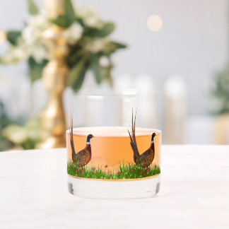 Fazant whisky glas