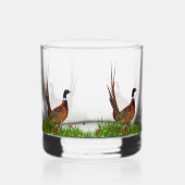 Fazant whisky glas (Achterkant)
