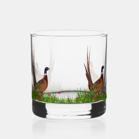 Fazant  whisky glas (Links)