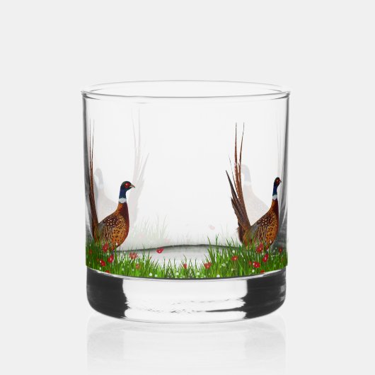 Fazant  whisky glas (Rechts)