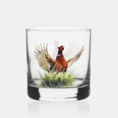 Fazant whisky glas (Voorkant)