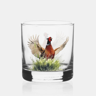 Fazant whisky glas