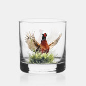 Fazant whisky glas (Achterkant)