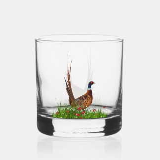 Fazant whisky glas