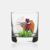 Fazant whisky glas (Achterkant)