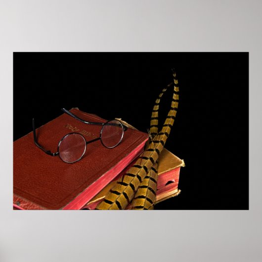 fazante veren op bijbel poster (Voorkant)