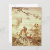 fazanten en pinda's, uit een reeks rollen briefkaart (Voorkant / Achterkant)