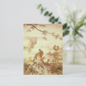 fazanten en pinda's, uit een reeks rollen briefkaart (Staand voorkant)