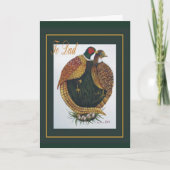 Fazanten Kaart (Voorkant)