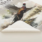 fazanten, koninklijke jacht sherpa deken (3/4)