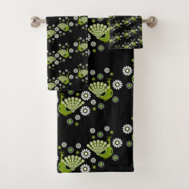 Fazanten Peacock Art Bad Handdoek