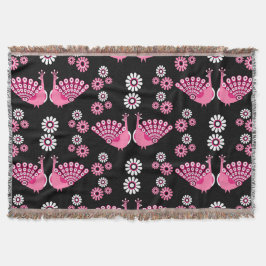 Fazanten Peacock Art Deken