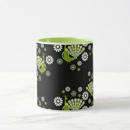 Fazanten Peacock Art Mok