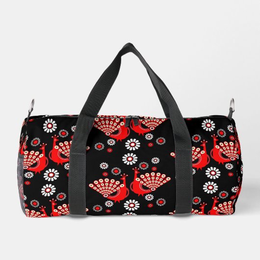 Fazanten Peacock Art Plunjezak (Achterkant)