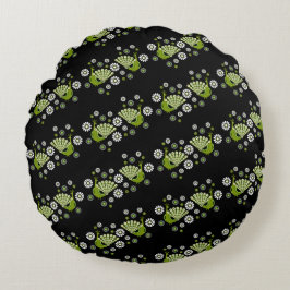 Fazanten Peacock Art Rond Kussen