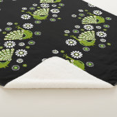 Fazanten Peacock Art Sherpa Deken (3/4)