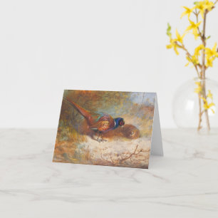 Fazanten van Archibald Thorburn Kaart