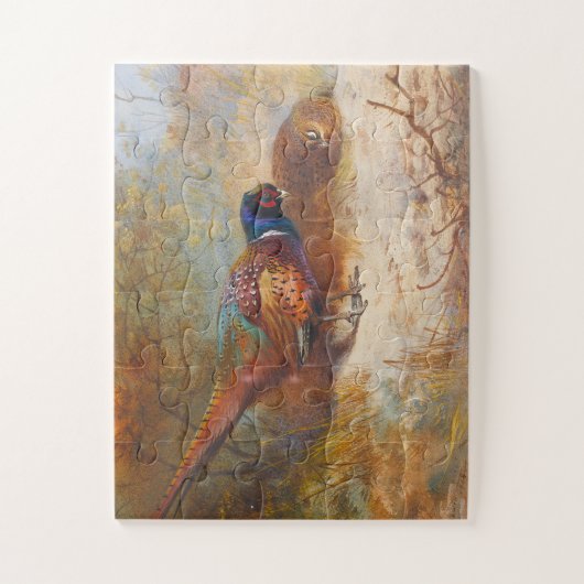 Fazanten van Archibald Thorburn Legpuzzel (Verticaal)