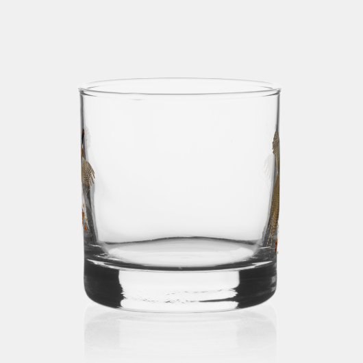 Fazanten voor altijd whisky glas (Rechts)