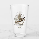 Fazantenjacht Logo Glas (Achterkant)
