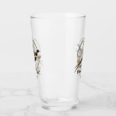 Fazantenjacht Logo Glas (Links)