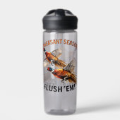 Fazantenjacht  waterfles (Voorkant)