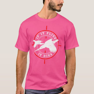 Fazantenjager Zwart Klein Normale Pas Crew Neck  T-shirt