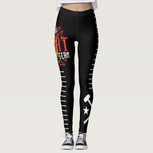 FB Combat Challenge Women's Leggings BLACK (Voorkant)