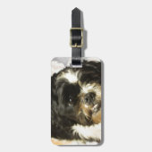 FB_IMG_1481505521015 Shitzu dog Bagagelabel (Voorkant verticaal)