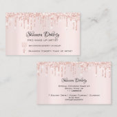 FB Insta Social Lash Roos Gold Drivers Roze1 Visitekaartje (Voorkant / Achterkant)