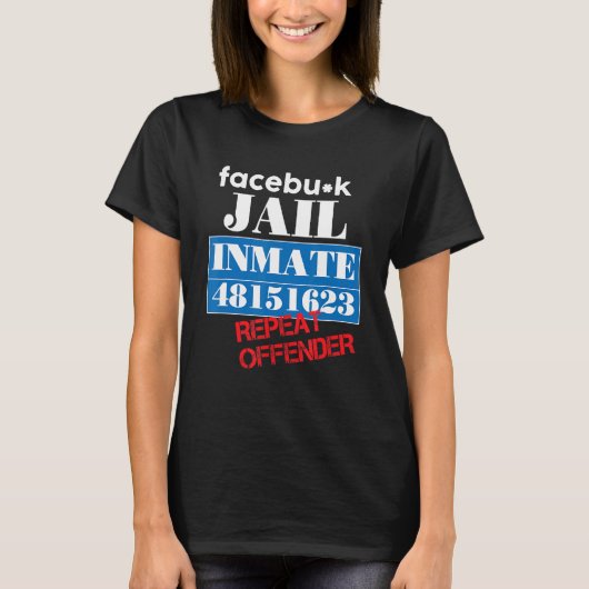 FB Jail inmaat 48151623 Herhaling liberaal T-shirt (Voorkant)