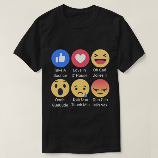 FB Reacties voor Trinis T-shirt (Design voorkant)