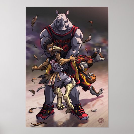 FBA Dream Match #5 Poster (Voorkant)