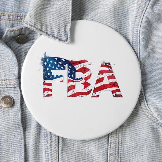 FBA Foundational Black American Ronde Button 6,0 Cm (In situ)