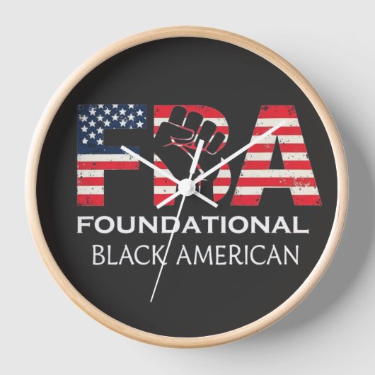 FBA Fundamentele Zwarte Amerikaanse Black Power Vu (Voorkant)