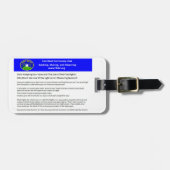 FBAC-Bagagelabel Bagagelabel (Voorkant horizontaal)