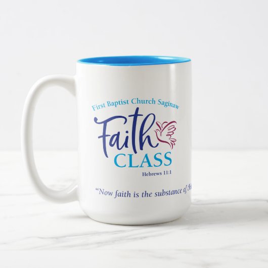 FBC Saginaw Faith Class - 15 oz. Coffee Mok of Cup (Links)