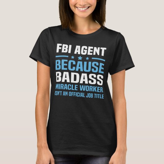 FBI-agent T-shirt (Voorkant)