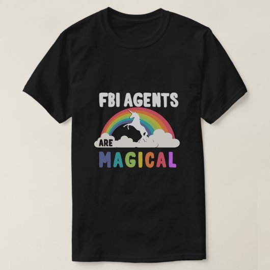 Fbi-agentia zijn Magisch T-shirt (Design voorkant)