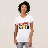 FBI Agent's Chick T-shirt (Voorkant volledig)