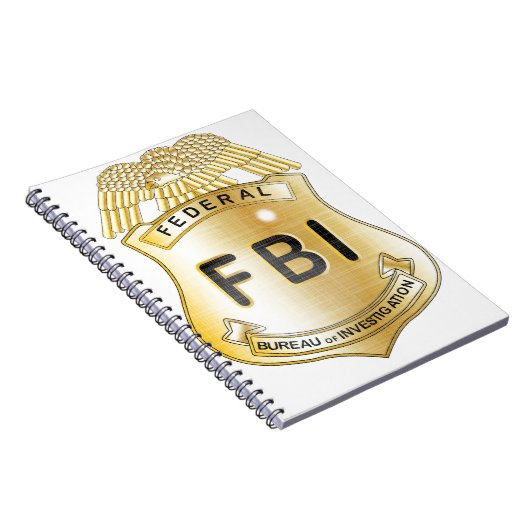 FBI Badge Notitieboek (Rechterzijde)