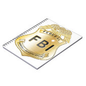 FBI Badge Notitieboek (Linkerzijde)