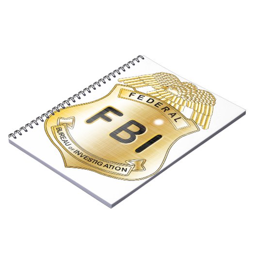 FBI Badge Notitieboek (Linkerzijde)