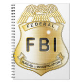FBI Badge Notitieboek (Voorkant)
